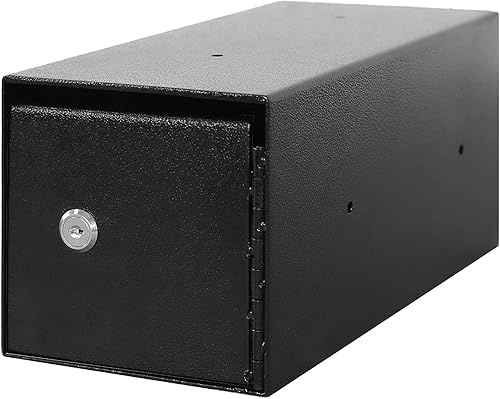 Miniatura 4 de Templeton Safes Cajas fuertes de depósito con cerradura de llave, cerradura única, 4 llaves incluidas