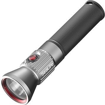 SeaLife Sea Dragon 1600 Diving Light, High-Intensity Long-Range Beam, 1600 Lumen LED Diving Light with Ultra-Compact Design, Waterproof to 330/100m Dive Light Only
