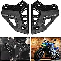 Vista 2 de Reposapiés Pie Peg Protector Talón Protector para Kawasaki Z900 2017-(negro)