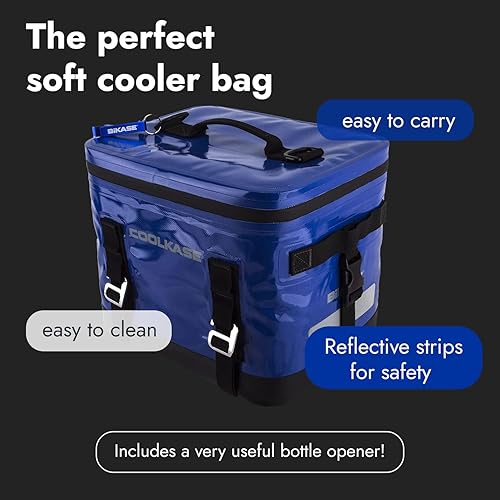 Miniatura 4 de CoolKASE by BiKase - Enfriador montable para tu bicicleta trasero, motocicleta, ATV o kayak, bolsa de viaje impermeable para hombres y mujeres