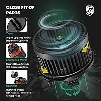 Vista 5 de Motor del ventilador del calentador de A/C con montaje de jaula de ventilador de repuesto para Chevrolet Equinox 2006-2016, Captiva Sport 2012-2015