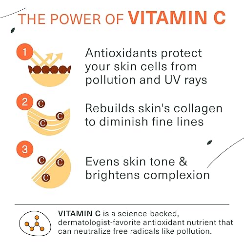 Miniatura 2 de Botanic Tree Limpiador facial con vitamina C, limpiador facial para todo tipo de piel, envejecimiento o piel seca, minimiza las cicatrices del acné,