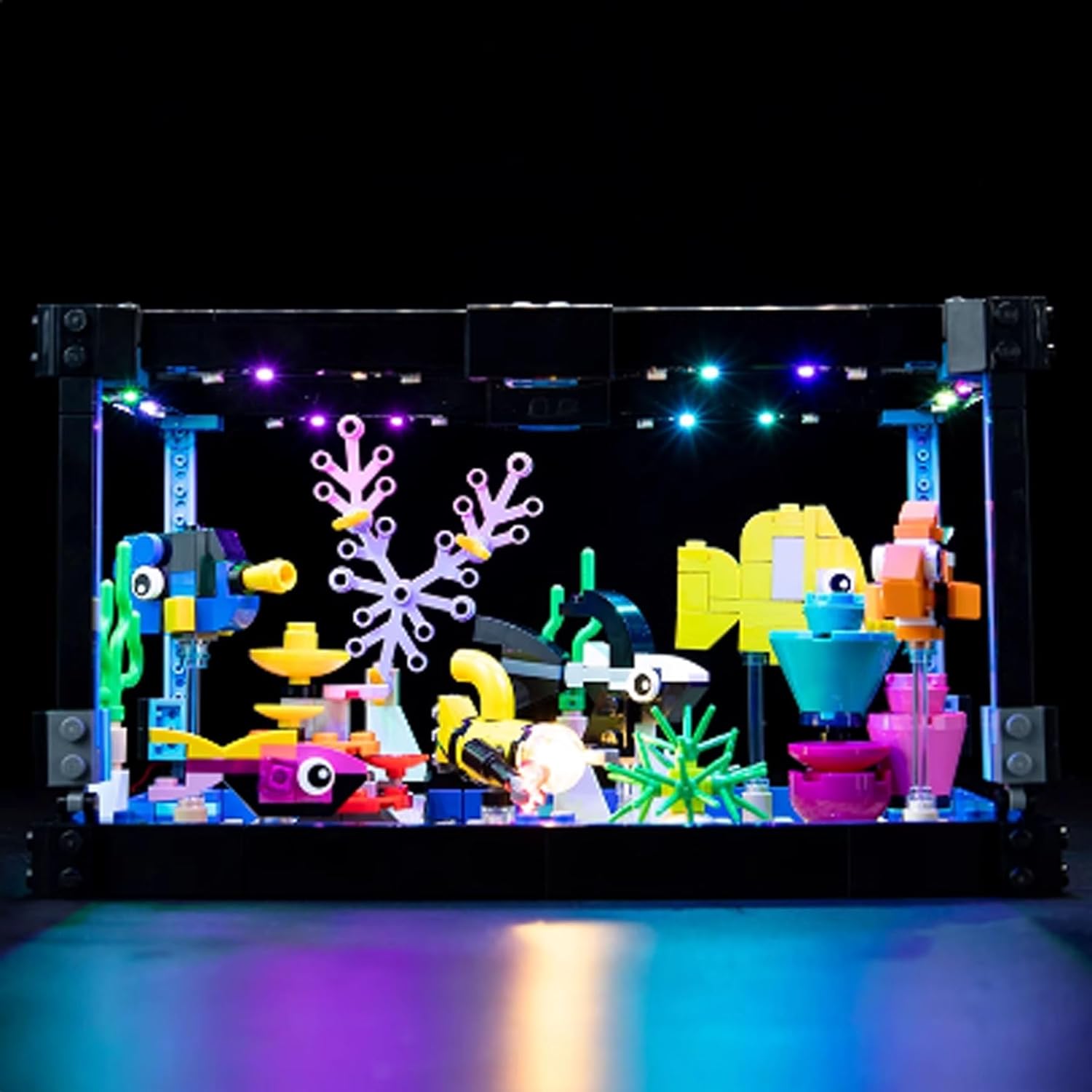 LED Lighting Kit Compatible with Lego 31122 Fish Tank Series LED Light Set (Model Kit Not Included - Lighting Components Only)