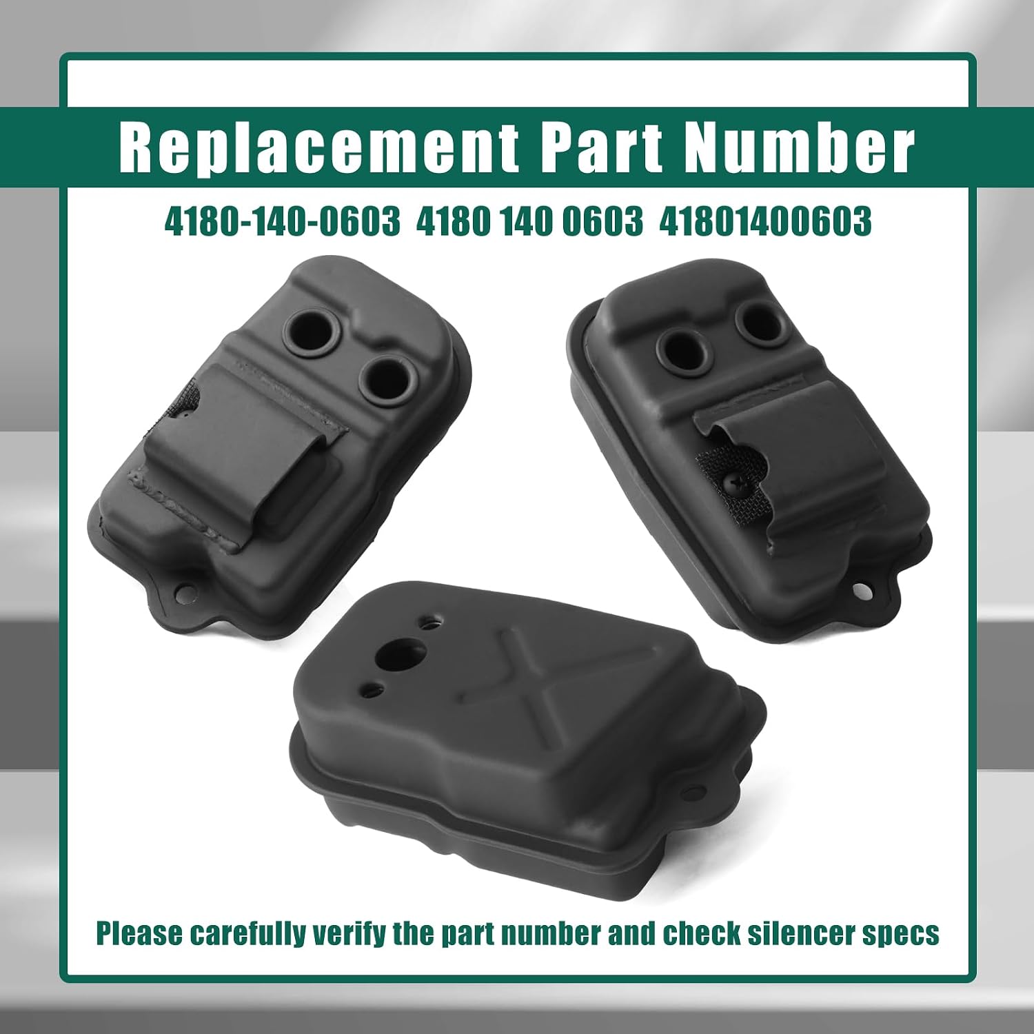 YUXIVCNE 4180-140-0603 Muffler/Exhaust Replacement for Stihl FC100 FC110