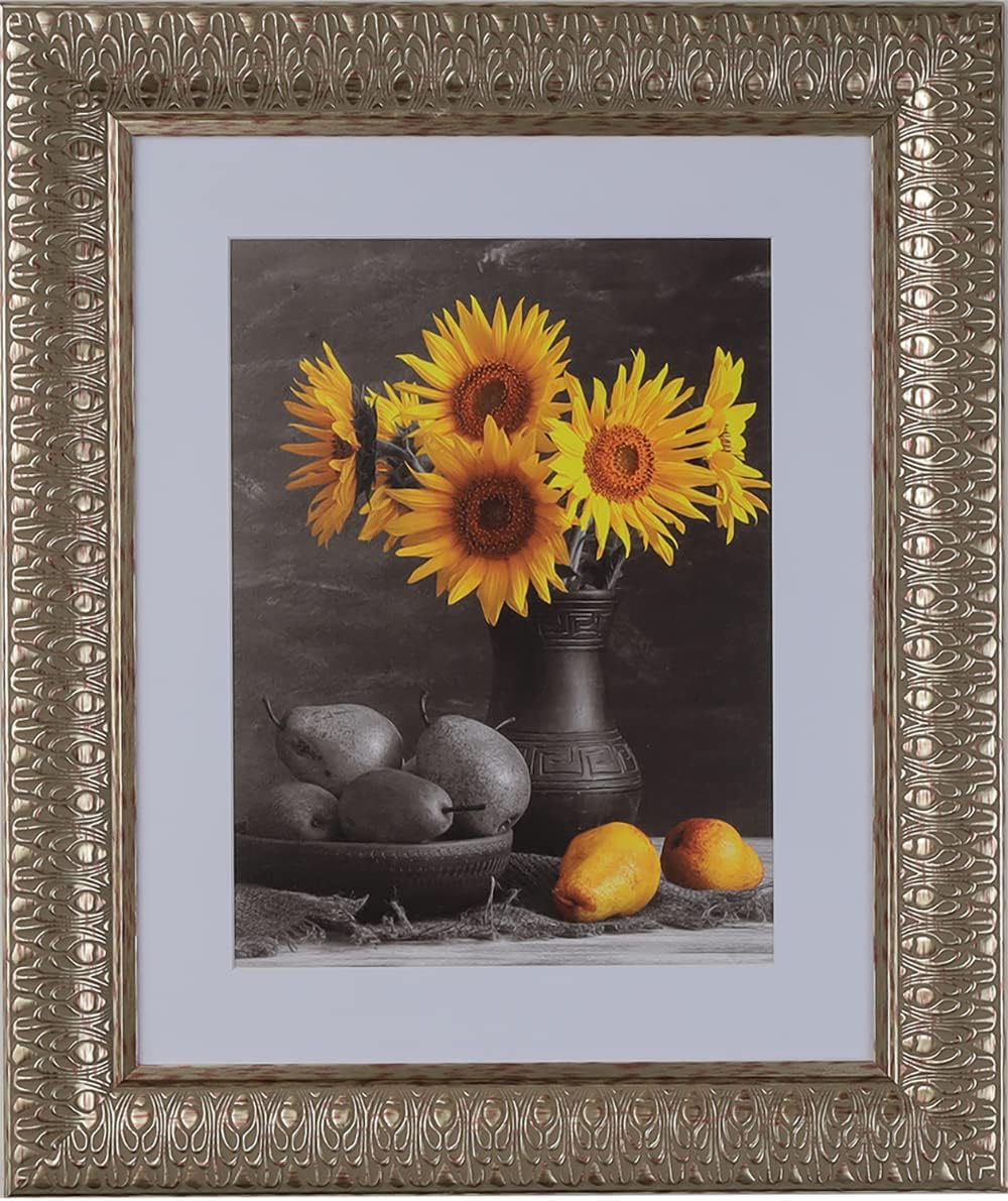 Picture Frames 24x48 Frames 3" 24x48 Poster Frame,24 x 48 Silver Picture Frame for Wall Mounting, Large Frame Ornate 48x 24 Canvas Oil Painting Frames Gothic Vintage Antique Luxury 2518 .Baroque Wood Alternative-Polystyrene for Photo,Diploma,Puzzle,TV