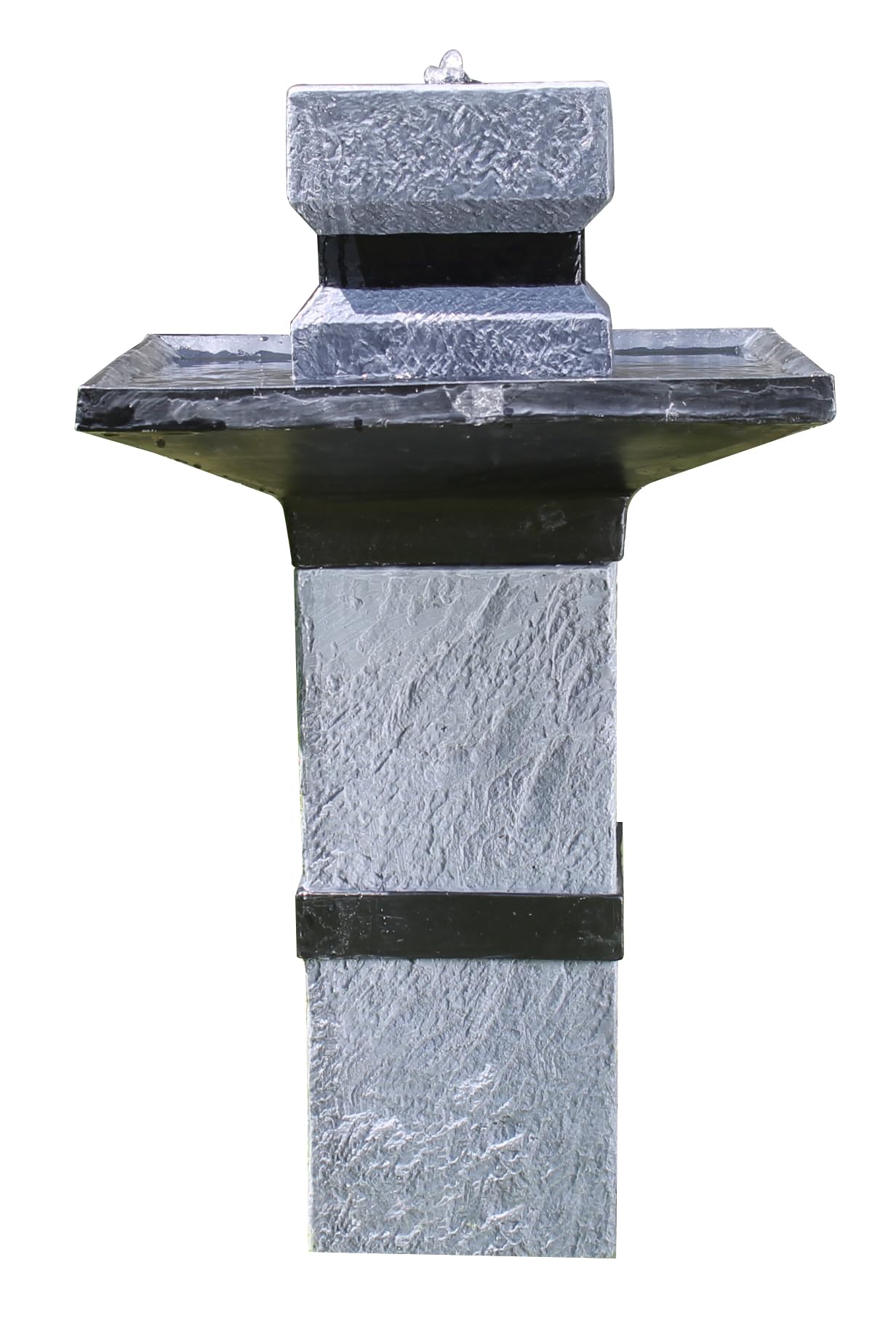 Fontaine solaire Asia - Fontaine solaire à jet jardin zen - Kit complet pour jardin et terrasse - Jour et nuit !!!