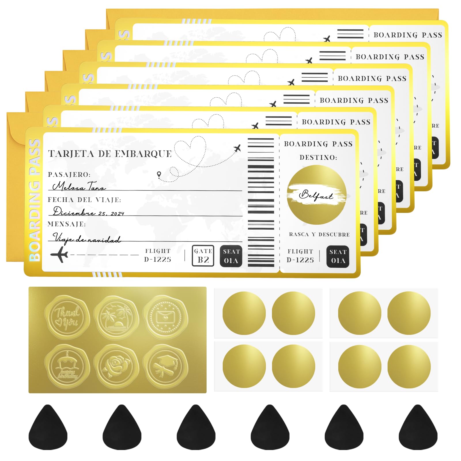 Teyomi 6 tarjeta viaje sorpresa