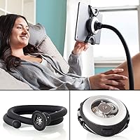 Vista 2 de OCTA Spider Monkey - Premium 36" Modular Gooseneck Tablet Mount for iPad Pro, Air, Mini, Galaxy Tab, Surface - Adjustable Stand for Bed, Desk &