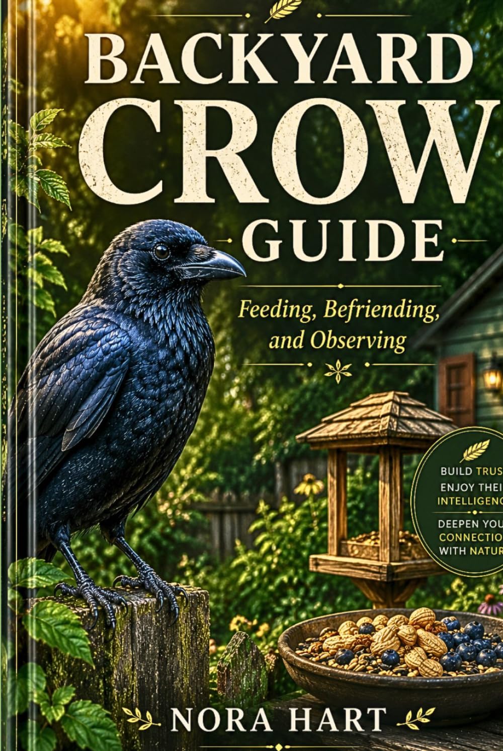 Backyard Crow Guide: Feeding, Befriending, and Observing