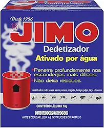 JIMO Dedetizador Ativado por Água Inseticida Desinsetização de Casas e Ambientes Fechados Eficaz contra Barata Aranha Pulga e Insetos Caseiros Tubo 10g