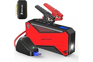 DBPOWER 600A Peak 18000mAh Portable Car Jump Starter