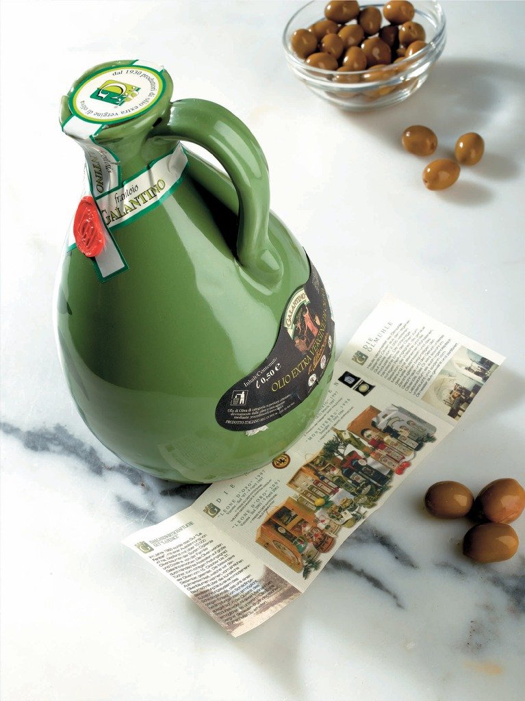 Azeite Extra Virgem Italiano Ceramica Tony Galantino 500 Ml