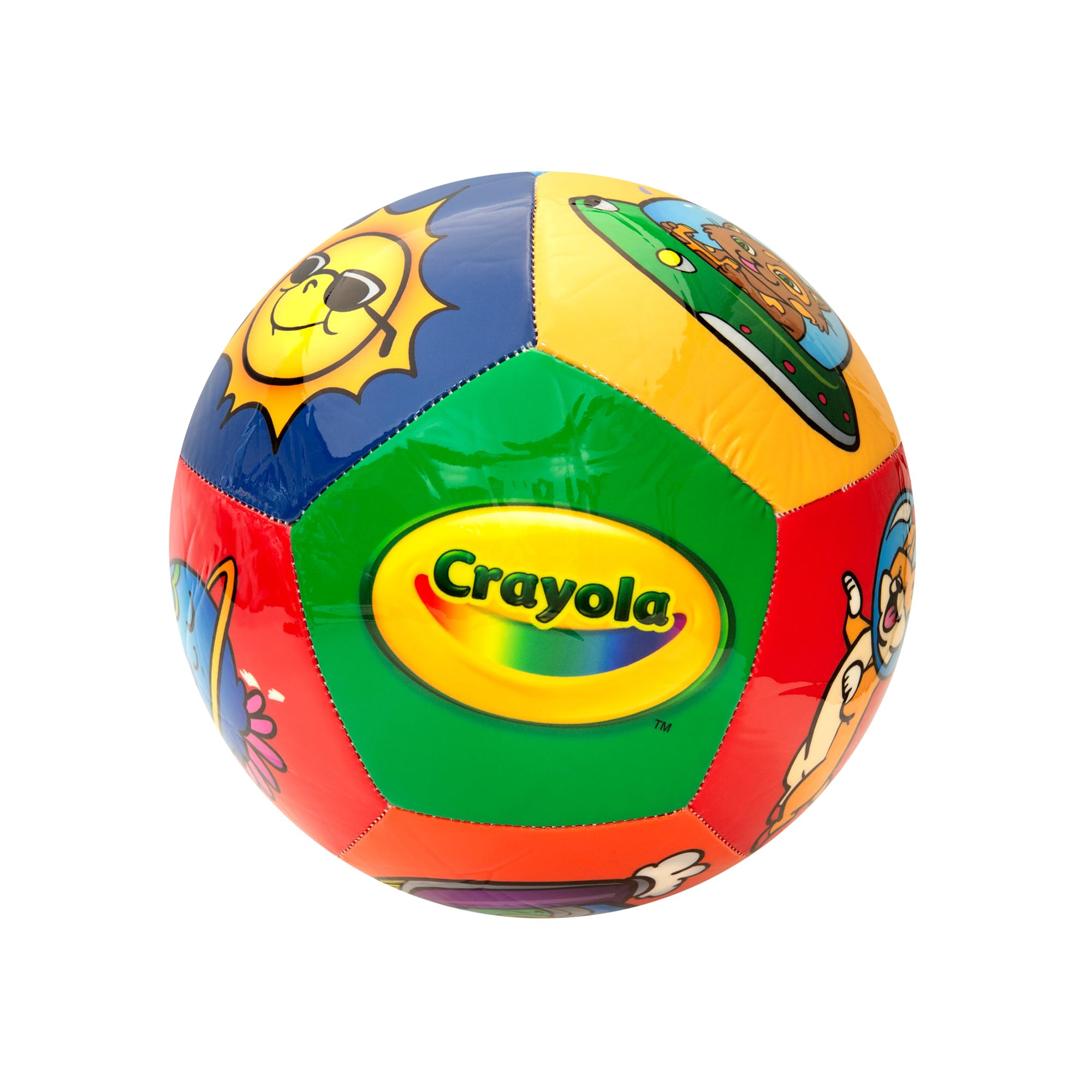 Crayola Score N' Explore - Palla da gioco con licenza ufficiale, gioco interattivo per bambini, giocattolo educativo divertente