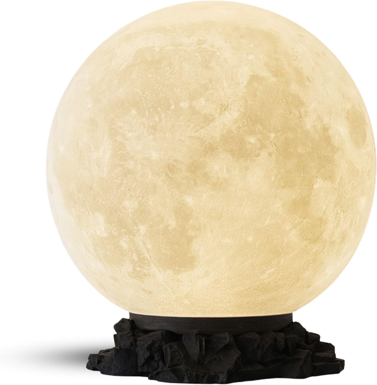 Jupiter Planet Lamp 5" – Realistic Solar System Night Light for Kids & Adults, USB Powered LED with 3 Temperature Settings, Astronomy Gift, Space Decor, Bedroom & Office Lamp