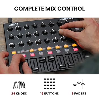 Akai Professional APC Mini MK2 - USB MIDI Pad Controller for