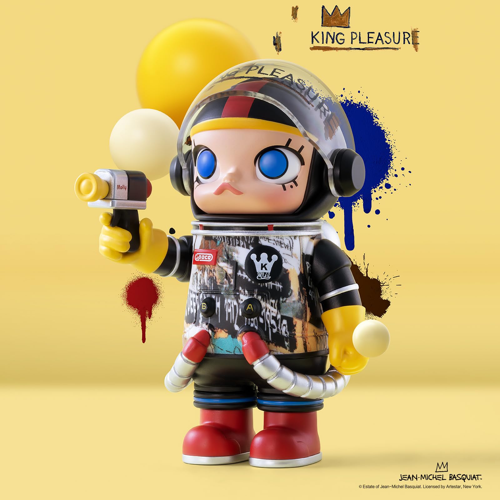 ゲームキャラクター POP MART zooto mega space molly100% Amazon.com 