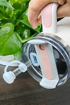 Quencher Uyumlu 3’lü Silikon Set – Sızdırmaz Tıpa, Pipet Koruyucu ve Taban Kılıfı
