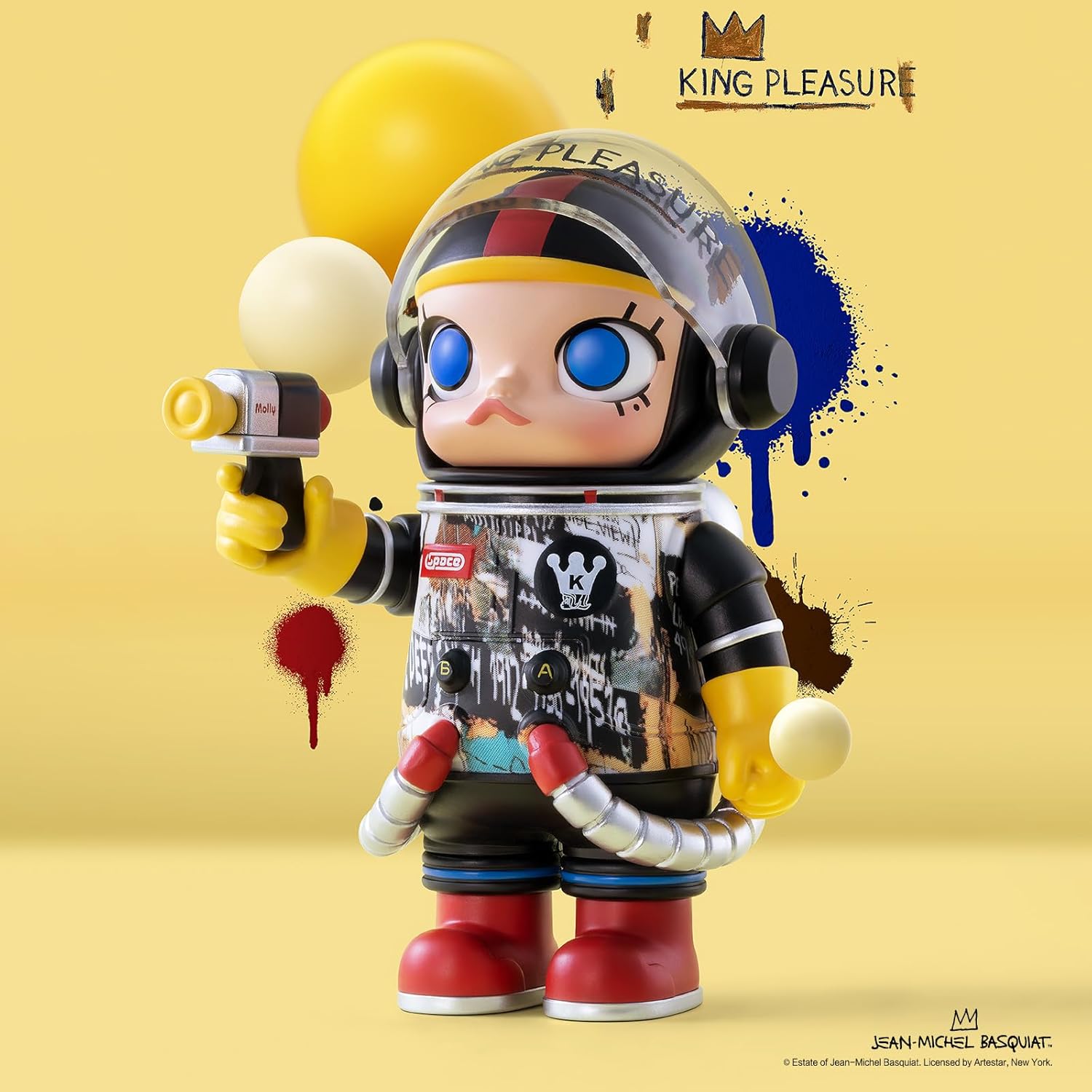 POP MART MEGA Space Molly 100% 2-B Blind Box Figures, Random Design Box Toys for Modern Home Decor, Collectible Toy Set for Desk Accessories, 1PC - Image 4