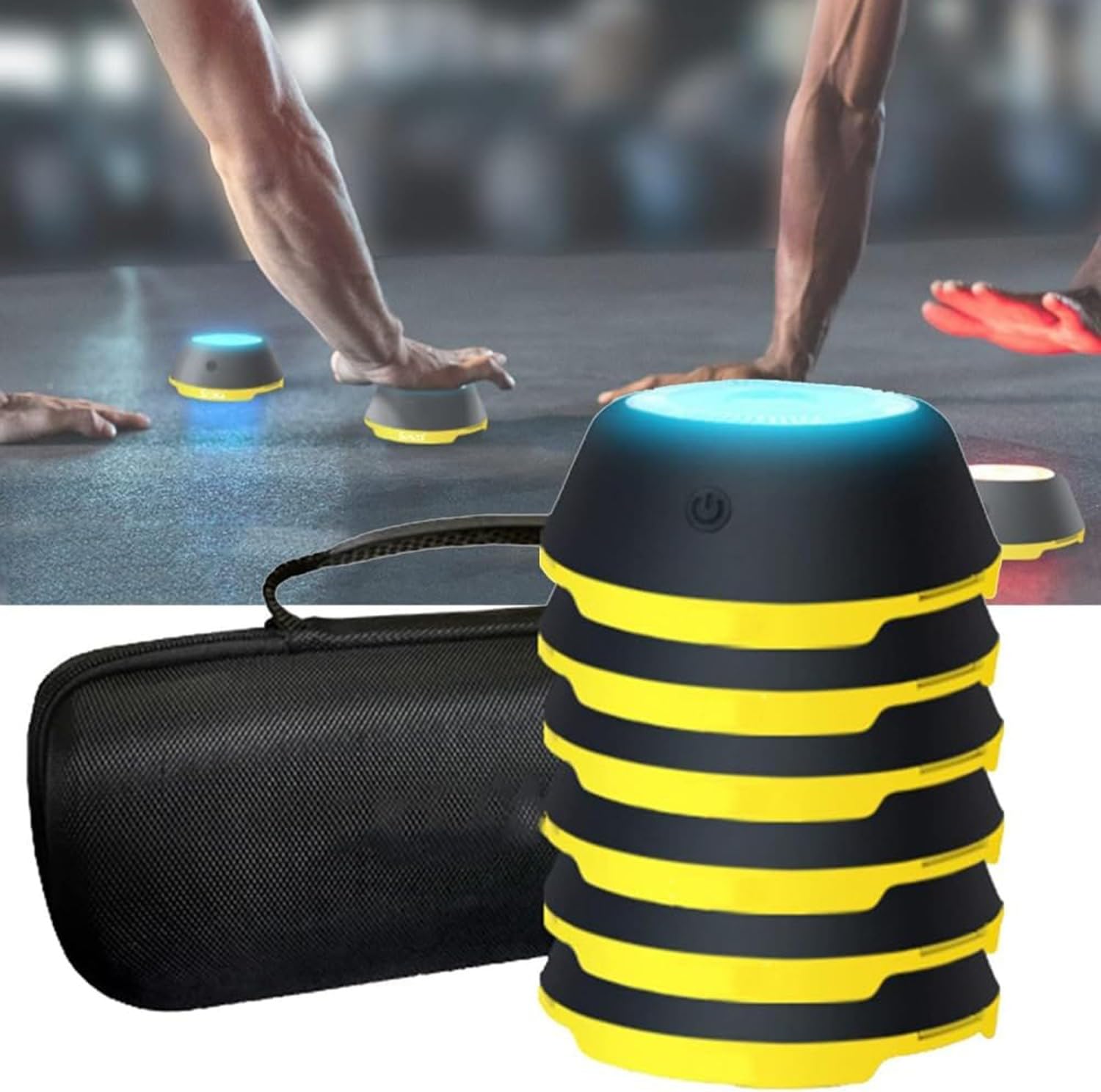 4/6 Pièces Lumières D'entraînement De Réaction Lampe Blazepod