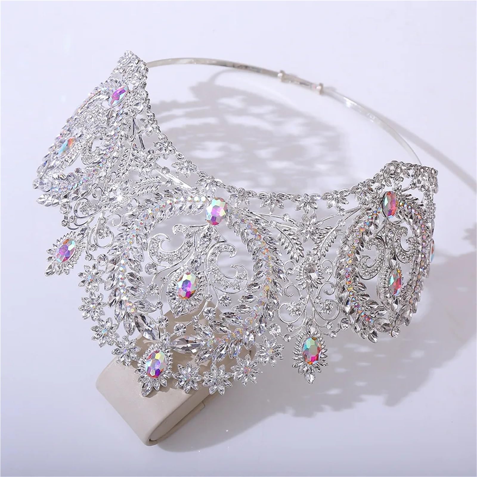 Tiara de diamantes imitación brillantes para Decoraciones