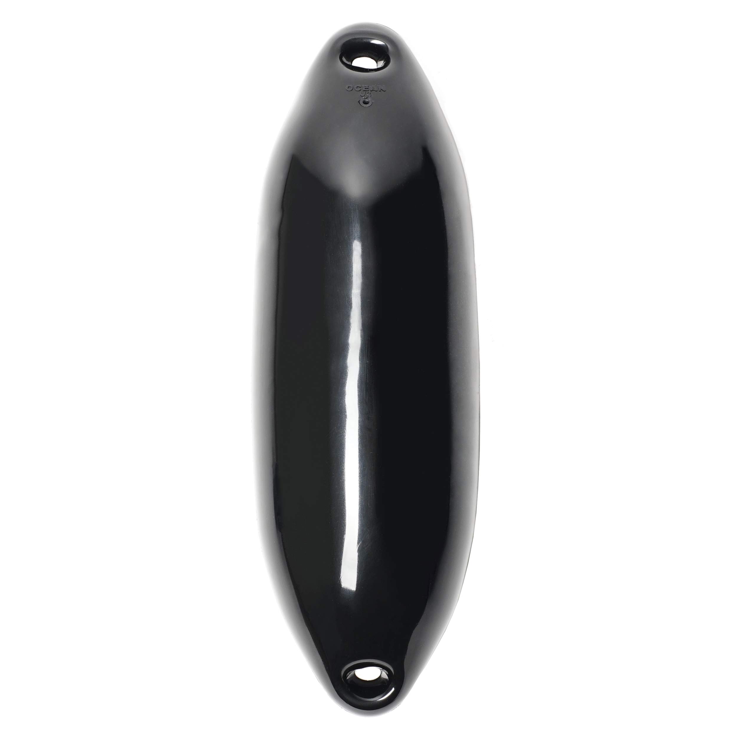 6er Set Fender incl. Fenderleinen | U-Serie | Verschiedene Größen und Farben | blau, schwarz, weiß | 33, 40, 50, 56, 64, 76 cm Länge | Boot & Yacht Stegfender, Langfender