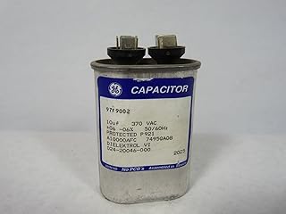 General Electric Z97F9002 / 97F9002 Oval Run Capacitor 10uF 370VAC 6%