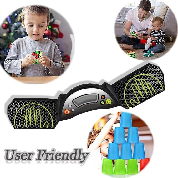 Speed Timer for Cube, Professional Touch Control with Display, Automatic Calculation Timer for Competition, for Birthday, Christmas
