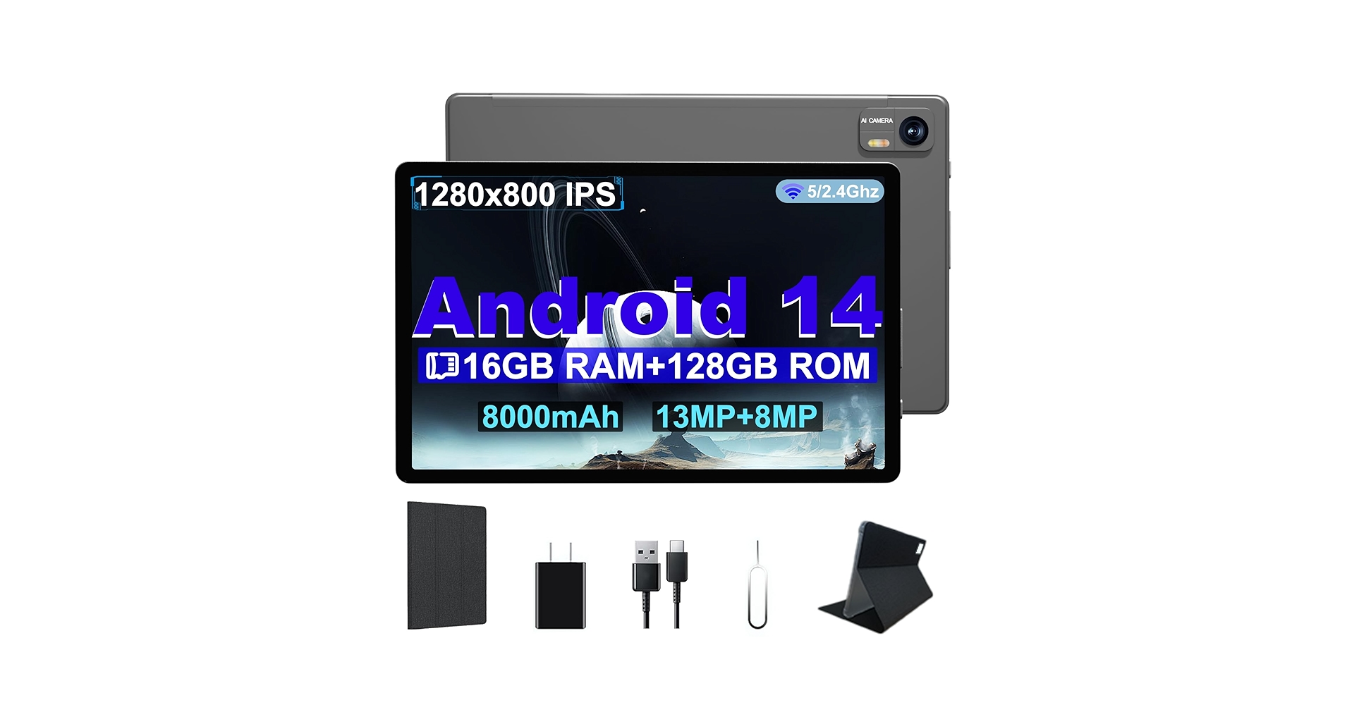 Amazon.com : Android 14 Tablet, 10.1 Inch Android Tablet PC