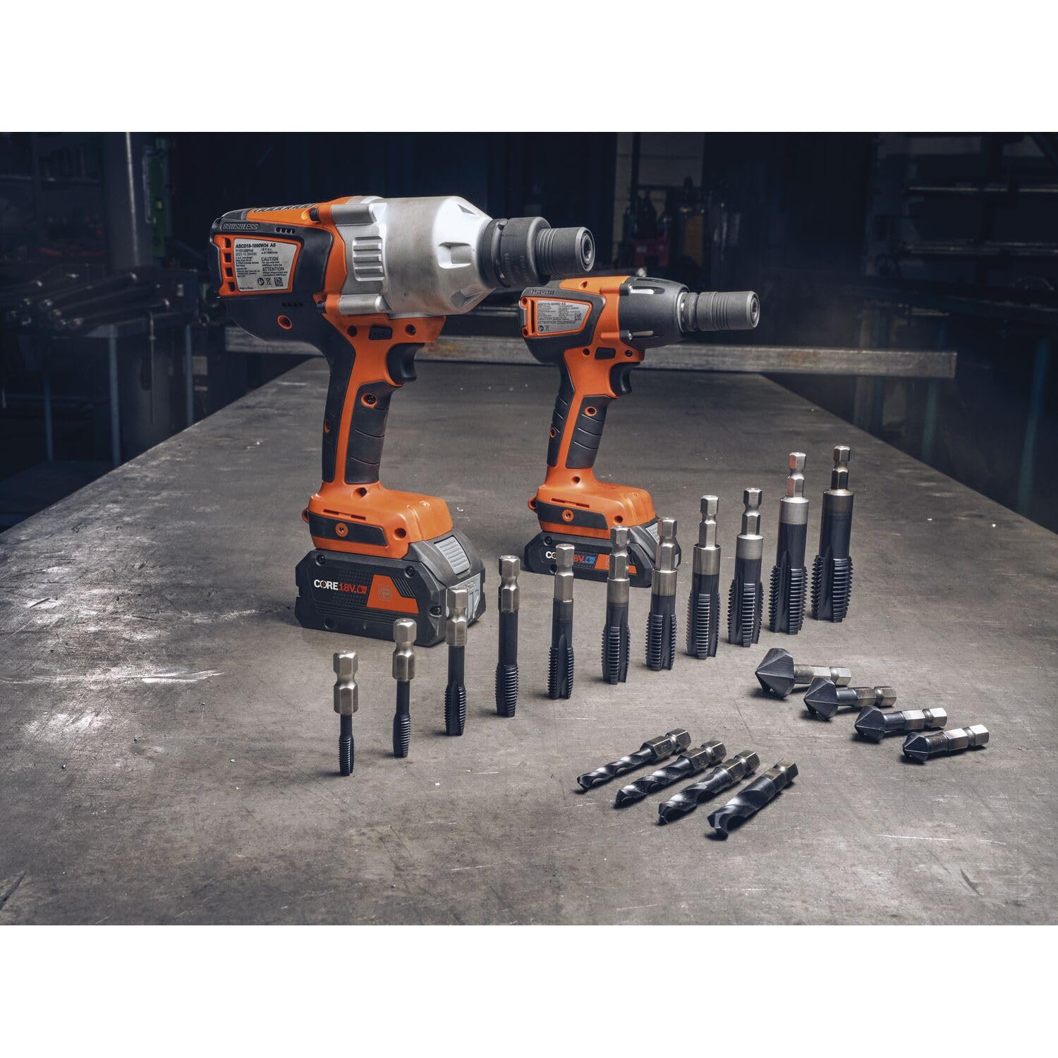 Fein 90° Countersink 25.0 mm (M12), Heat Resistant up to 800 Degrees, Made of Robust HSS Material, for Working with Hand-Held Impact Wrenches, 63901082010