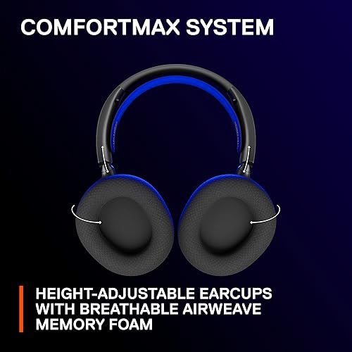 Miniatura 9 de SteelSeries Arctis Nova 7P Auriculares inalámbricos multiplataforma para juegos, controladores magnéticos de neodimio, 2.4 GHz + Bluetooth, batería