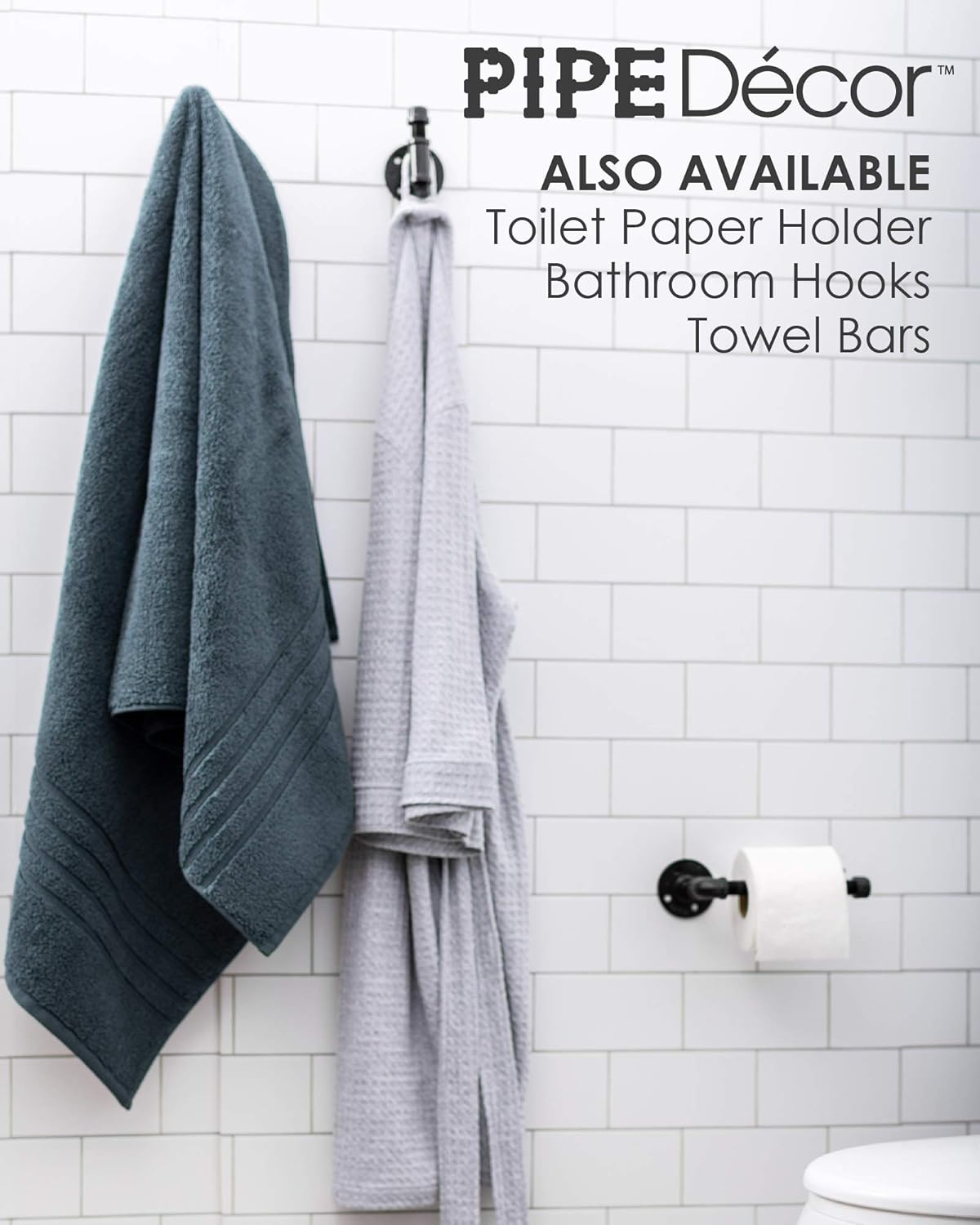 40% оƒƒ Dіѕсоunt Rustic Industrial Pipe Toilet Paper Holder by Pipe Decor, Heavy Duty DIY Style, Wall Mounted Kit, Modern Chic Electroplated Black Iron Finish, Commercial Grade Metal, Slide TP Roller, Oil + Rust Free Suреr Sаlе 🛒 Rustic Industrial Pipe Toilet Paper Holder by Pipe Decor, Heavy Duty DIY Style, Wall Mounted Kit, Modern Chic Electroplated Black Iron Finish, Commercial Grade Metal, Slide TP Roller, Oil + Rust Free