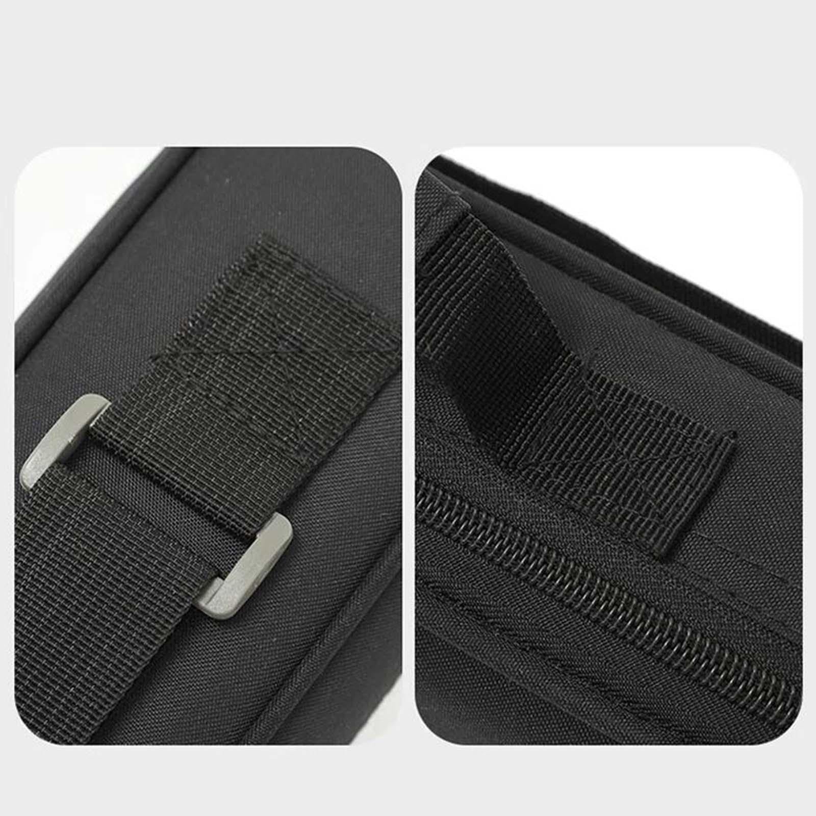 Pool Cue Stick Bag Storage Pouch Carrier Carry Bag with Zipper for Travel Outdoor 1/2 Snooker Billiard Stick Rod Snooker Club, Black