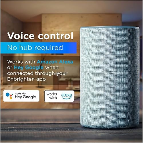 Miniatura 5 de Enbrighten Luz de seguridad inteligente LED Wi-Fi, control de aplicación, activada por movimiento, doble cabeza, bronce, certificación ETL,