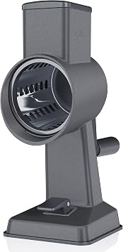 Zyliss Rotary Cheese Grater Single Aluminium Table Top Vegetable Slicer