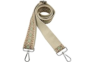 Universal Handbag Crossbody Strap - 3.8cm Embellished Replacement Accessory
