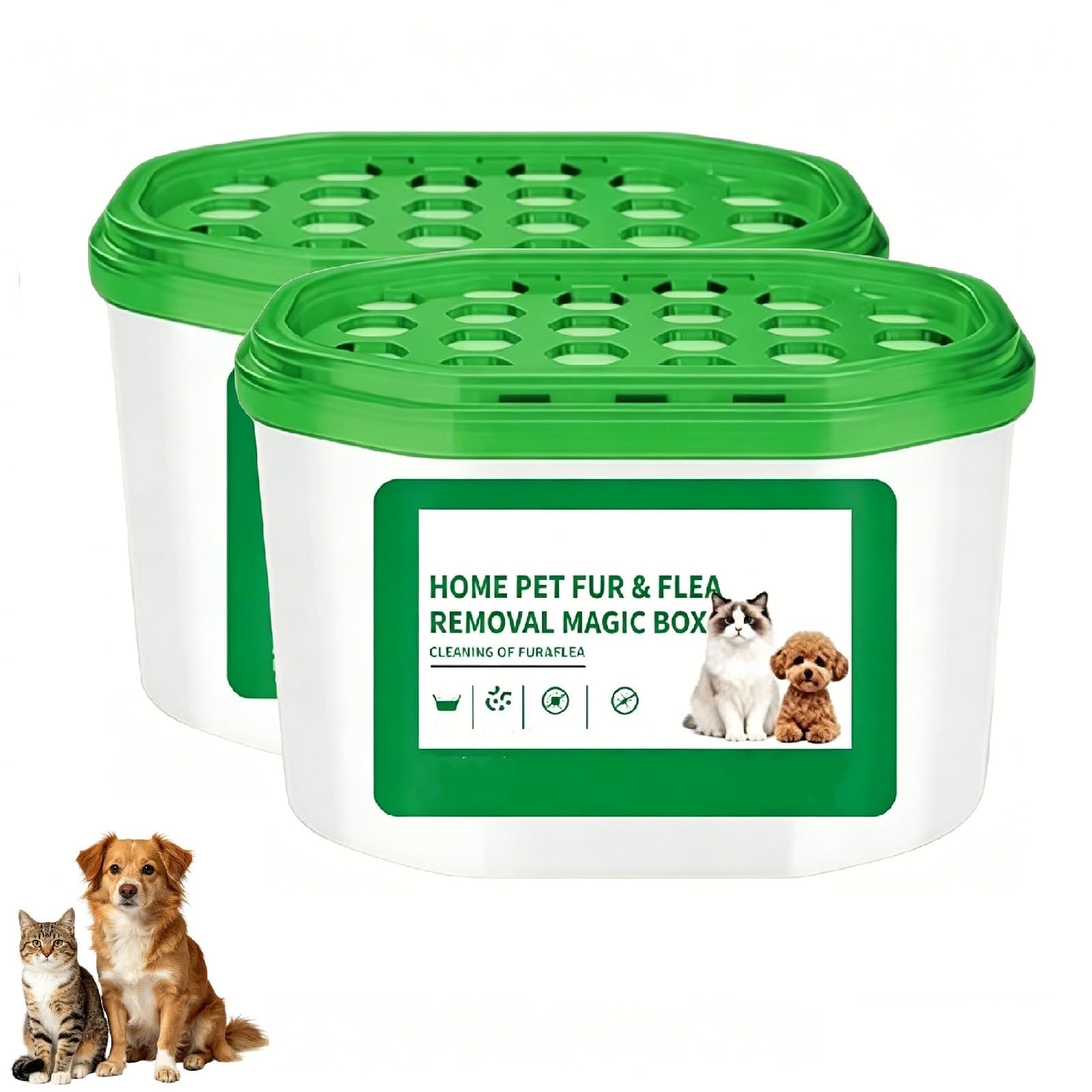 Pet Fur & Odor Removal Box pour purifier l'air du salon avec vos animaux
