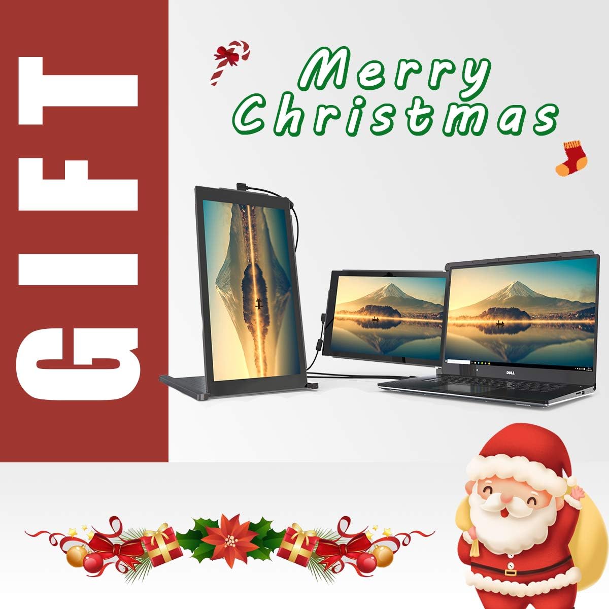 Exсluѕіvе Dіѕсоunt 90% Prісе Trio Portable Monitor for Laptop with Kickstand Combo, Dual or Triple Screen, 12.5 Full HD IPS Display, USB A/Type-C Powered Monitor for Windows/OS/Android/Nintendo Switch(One Monitor+Kickstand)