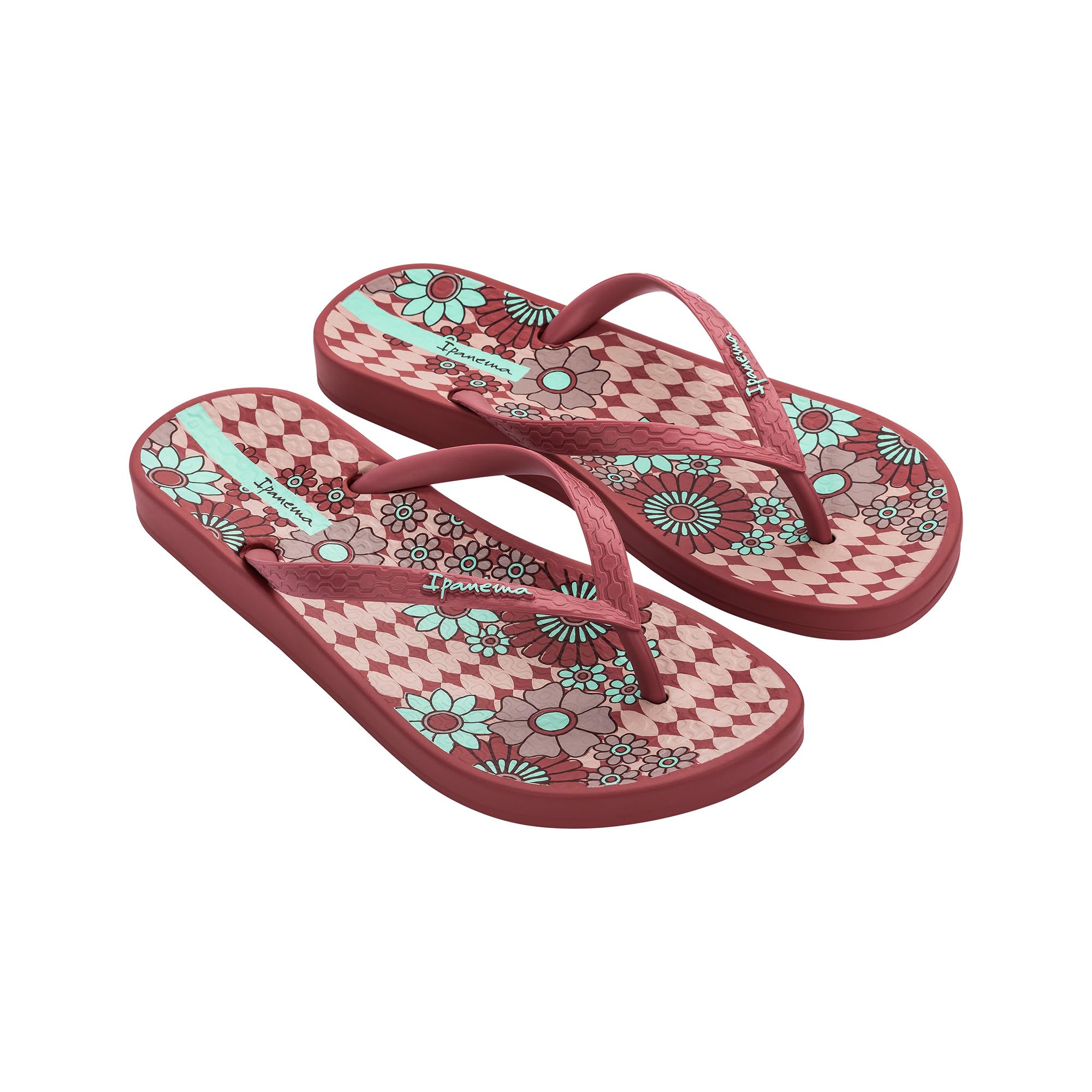 Ipanema Women's Anat. Temas XIV FEM Flip Flops, Red/Pink/Green, 43 EU, Red Pink Green, 10 UK