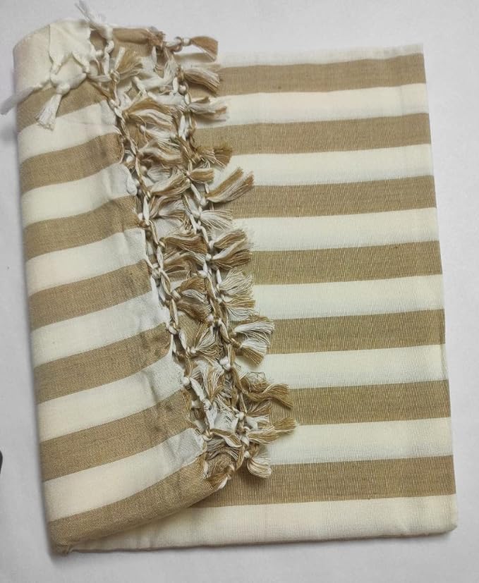 SHISHIR Bhagalpuri 100% Cotton Chadar-220TC Premium (Size Single) Summer Chadar/TopSheet/Comforter