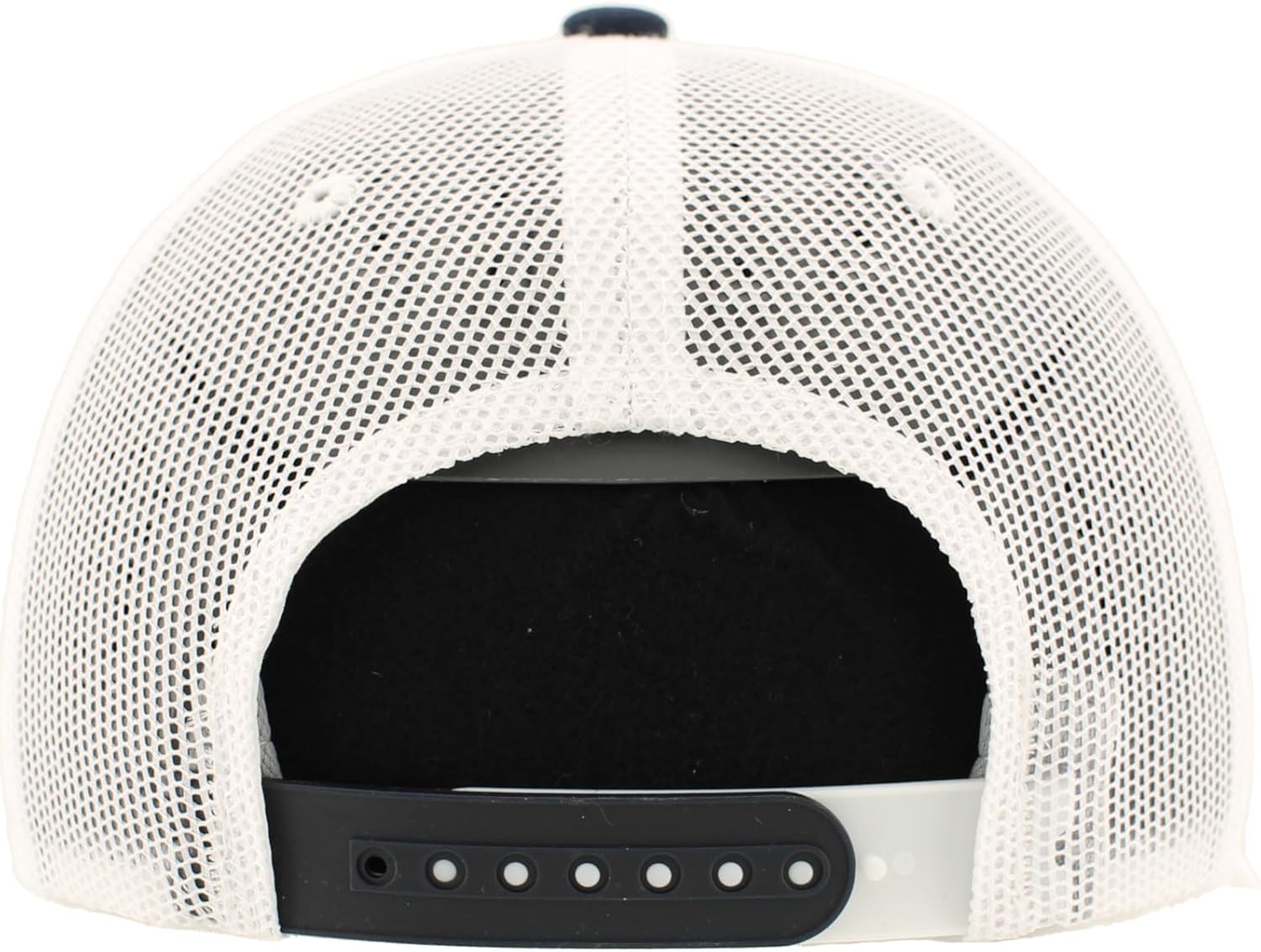 ZHATS NCAA Unisex-Adult NCAA Officially Licensed Snapback Hat Big Rig Patch White Team Color Defer - Image 4