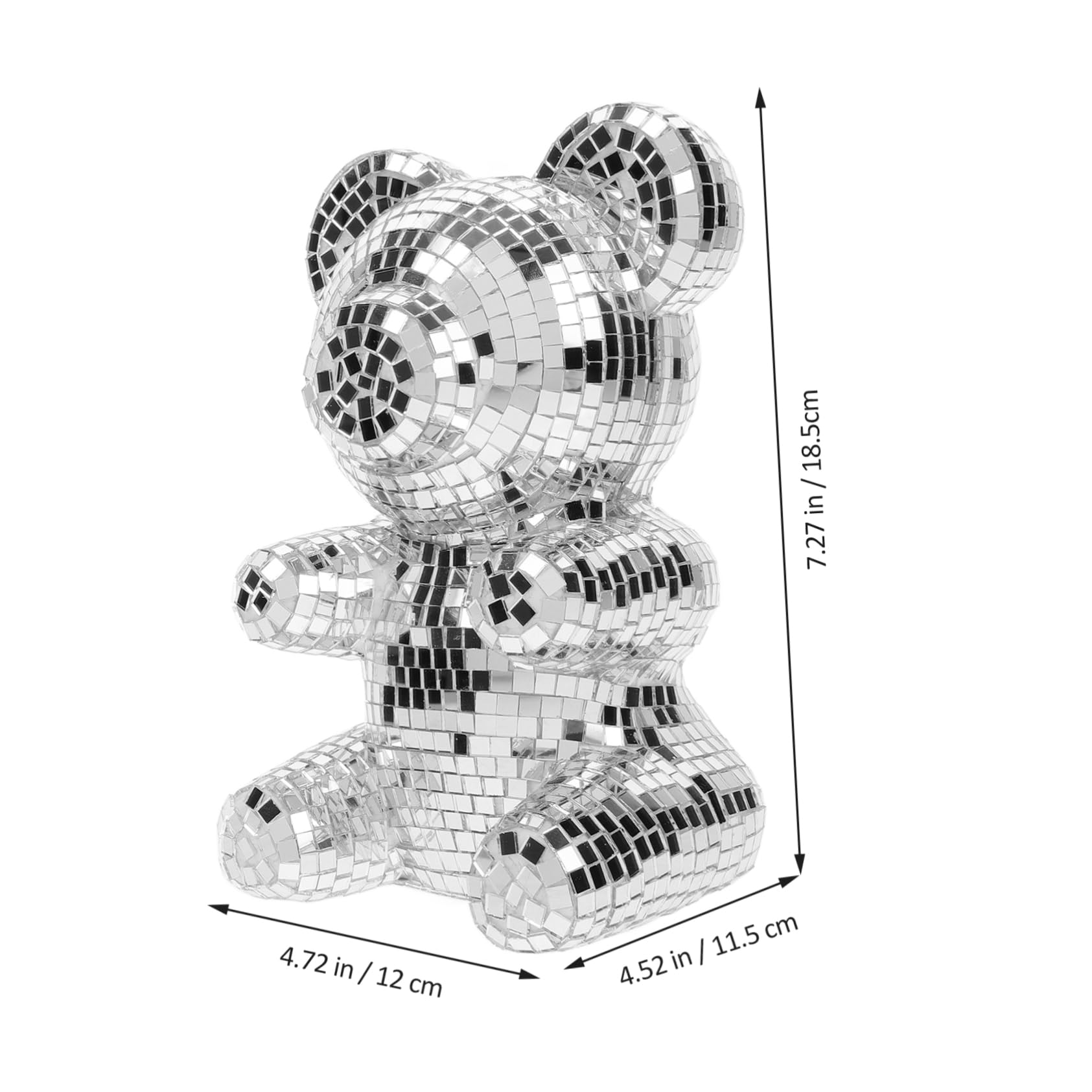☆(くまこ⭐！)モルダバイト 7.5ミリ珠 ビーズCD(鑑別コピー付