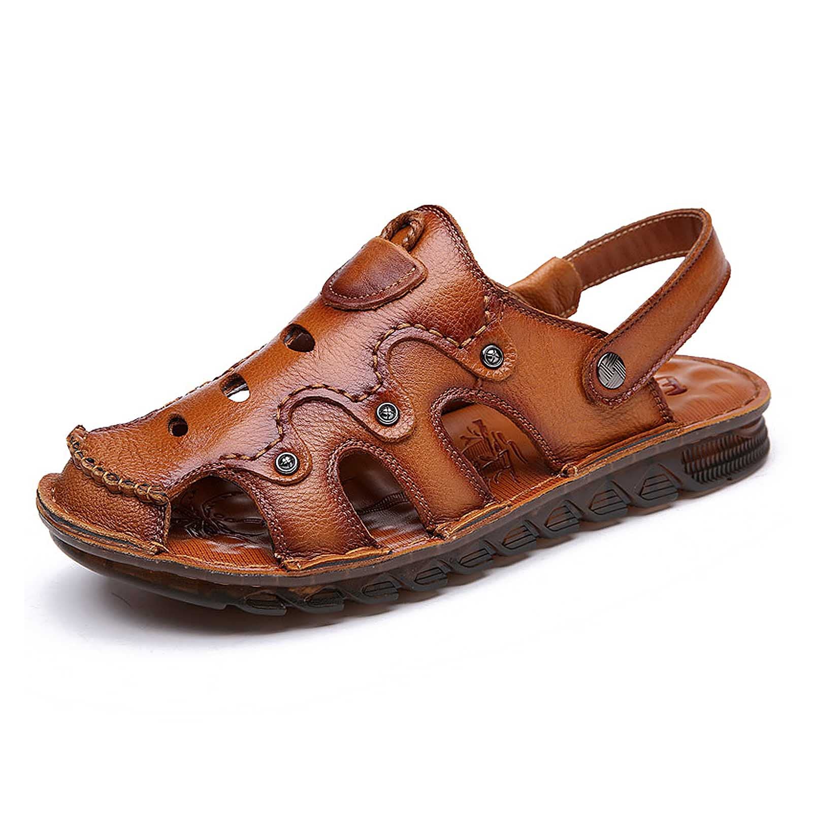 Chaussures masculines en cuir de qualité supérieure avec finitions cousues main