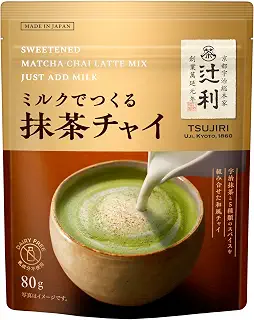 辻利 ミルクでつくる抹茶チャイ 80g