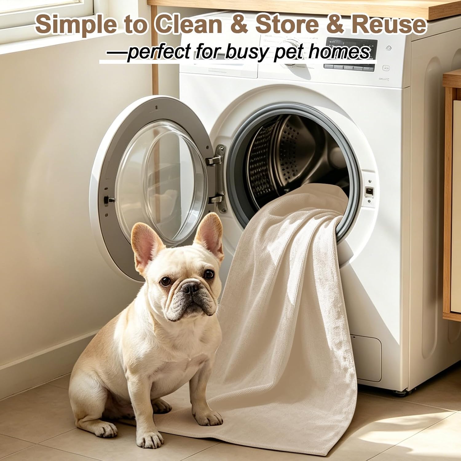 100% Waterproof Couch Cover for Dogs, Non-Slip Sectional Sofa Cover