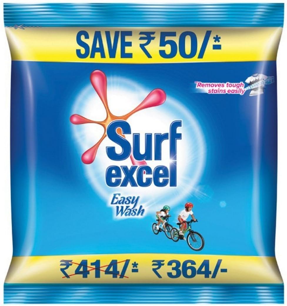 Surf ExcelSurf Excel Easy Wash Detergent Powder - 3 Kg, 1 Count