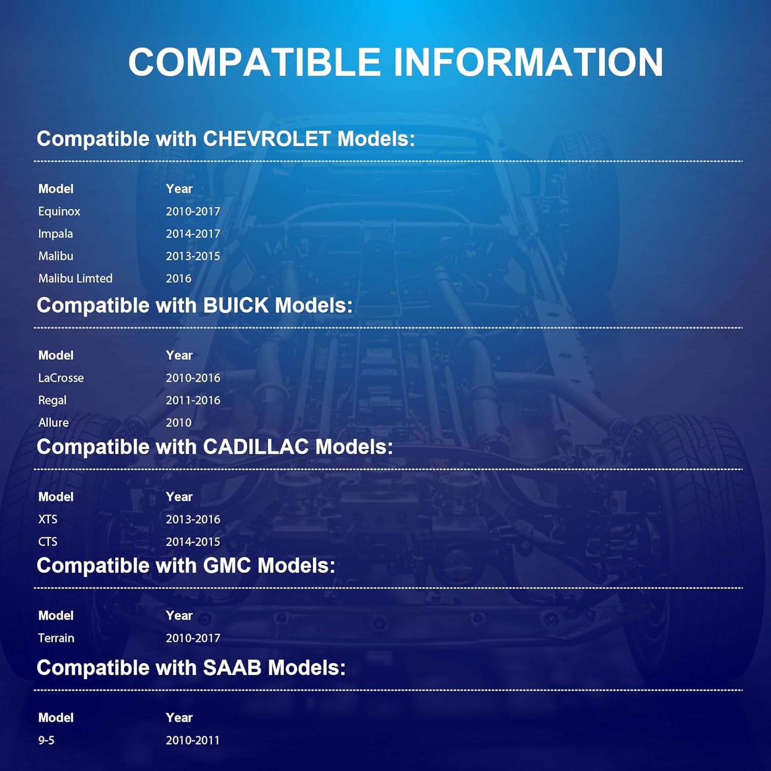 513288 Front or Rear Wheel Hub Bearing Assembly Fit for Chevy Equinox Malibu Impala,GMC Terrain,Buick Lacrosse Regal Allure,Cadillac CTS XTS,Saab 9-5 - Image 4