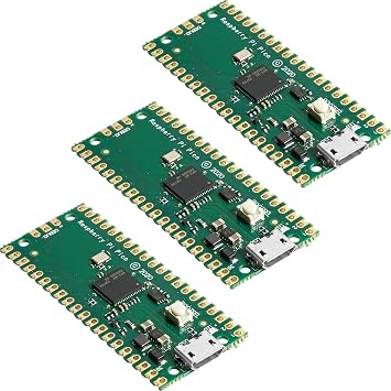 Alinan RP2040 デュアルコア Cortex M0+ プロセッサ Raspberry Pi Pico開発ボード用 2MBフラッシュ C/C++/Python SPI/I2C/UARTインターフェイスマイクロUSB対応
