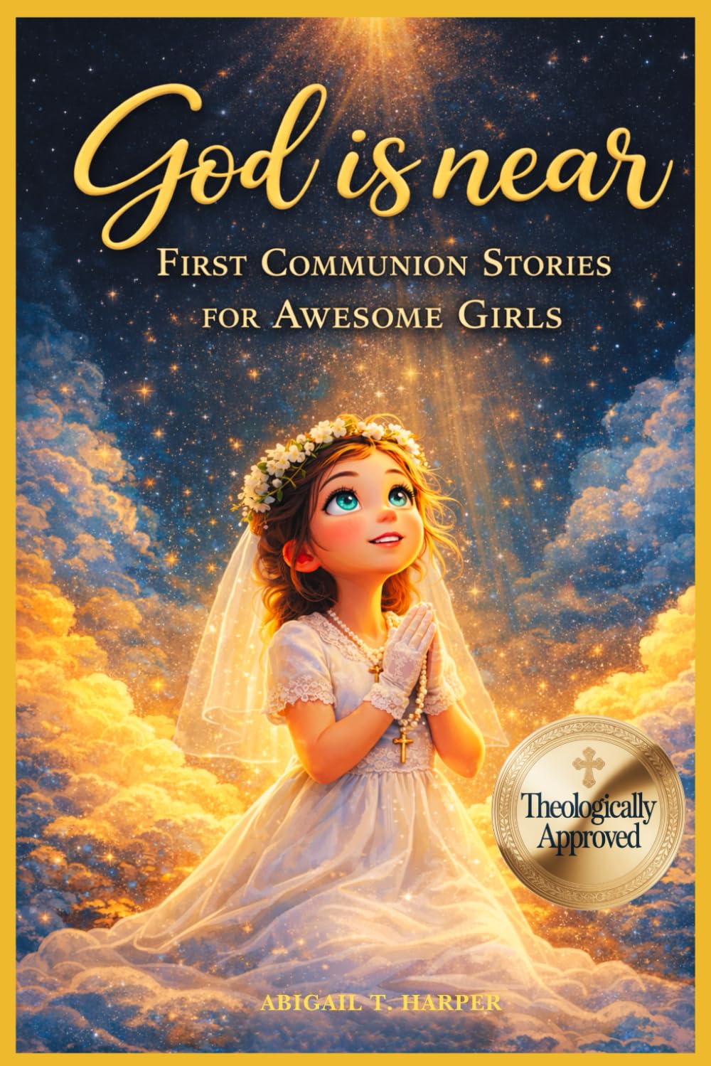 God is Near: First Communion Stories for Awesome Girls: A Catholic Gift Book About the Sacrament of the Eucharist and Growing in Faith (First Communion Gifts 2026)