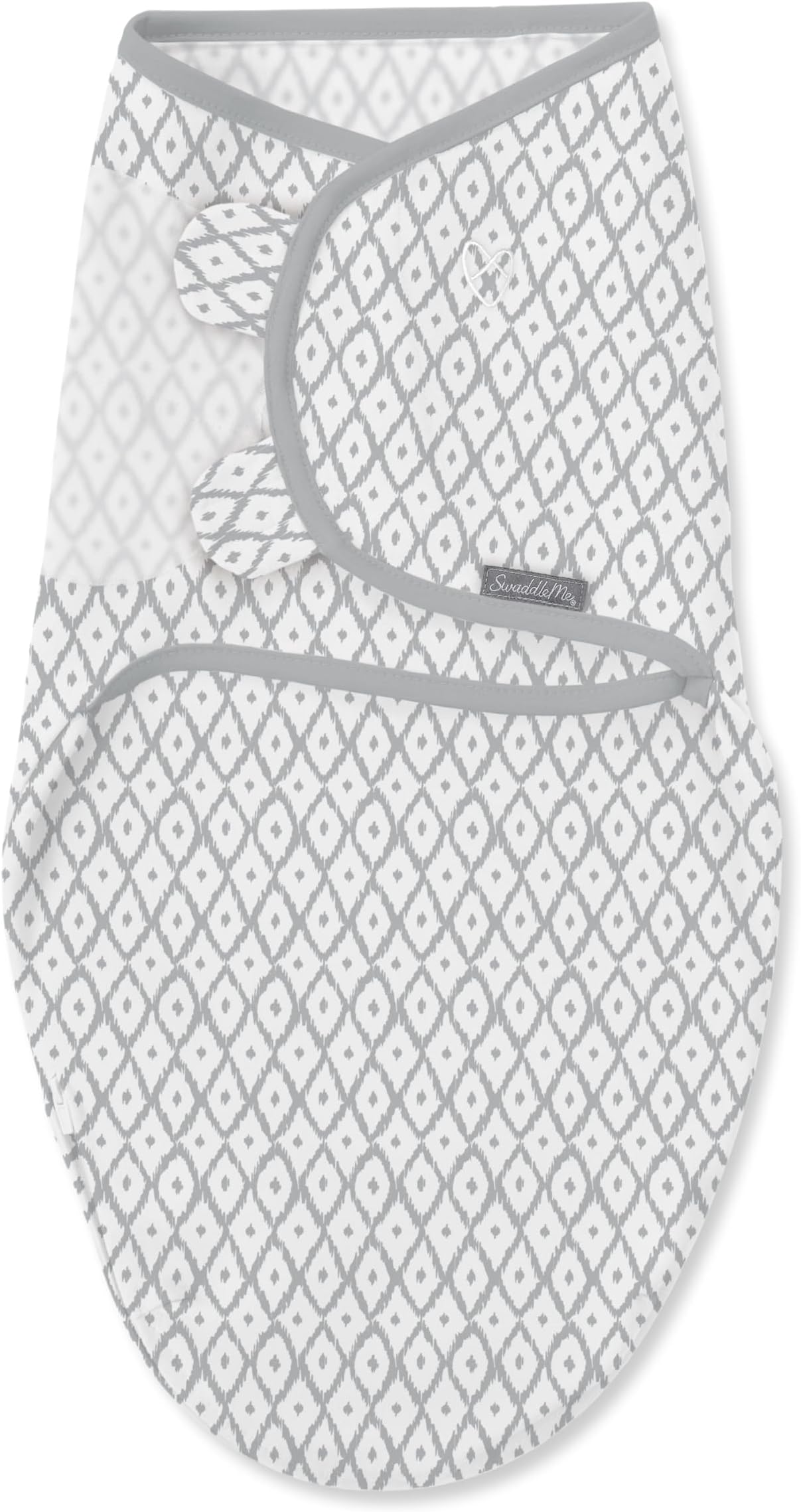 by Ingenuity Easy Change Swaddle - Size Small/Medium, 0-3 Months, 1-Pack (Ikat Geo)
