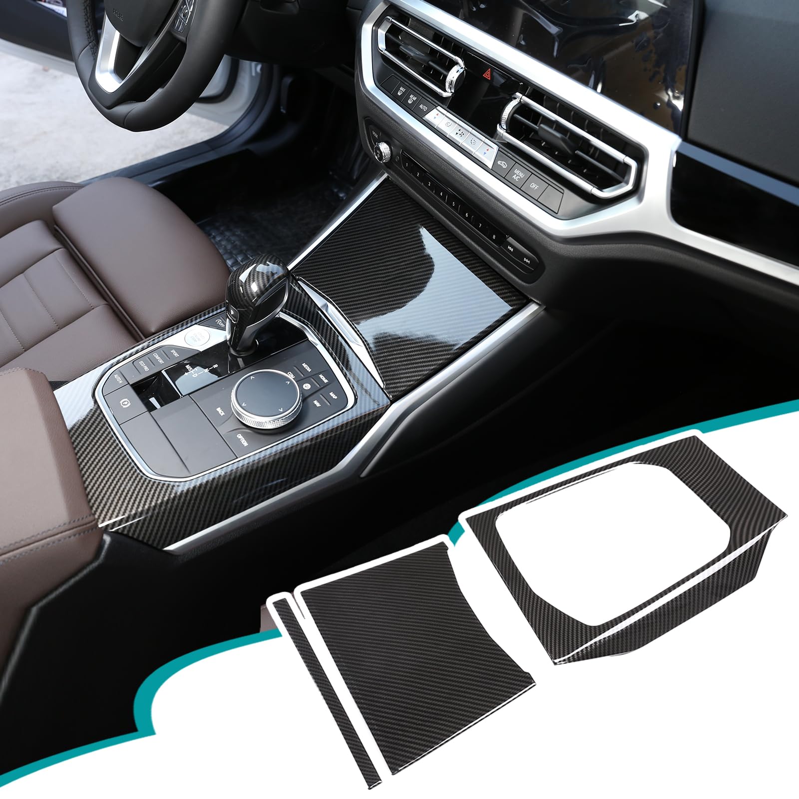 XtremeAmazing Car Interior Center Console Armrest Box Covers Trim for 3 4 Series 3GT F30 F31 F34 F32 F36 F34 Carbon Fiber Style XtremeAmazing Car Interior Center Console Armrest Box Covers Trim for 3 4 Series 3GT F30 F31 F34 F32 F36 F34 Carbon Fiber Style